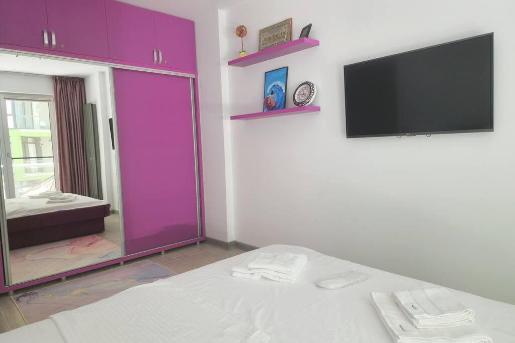 Nasty 24 Aparthotel Pool & Spa Mamaia Nord 那沃达利 外观 照片